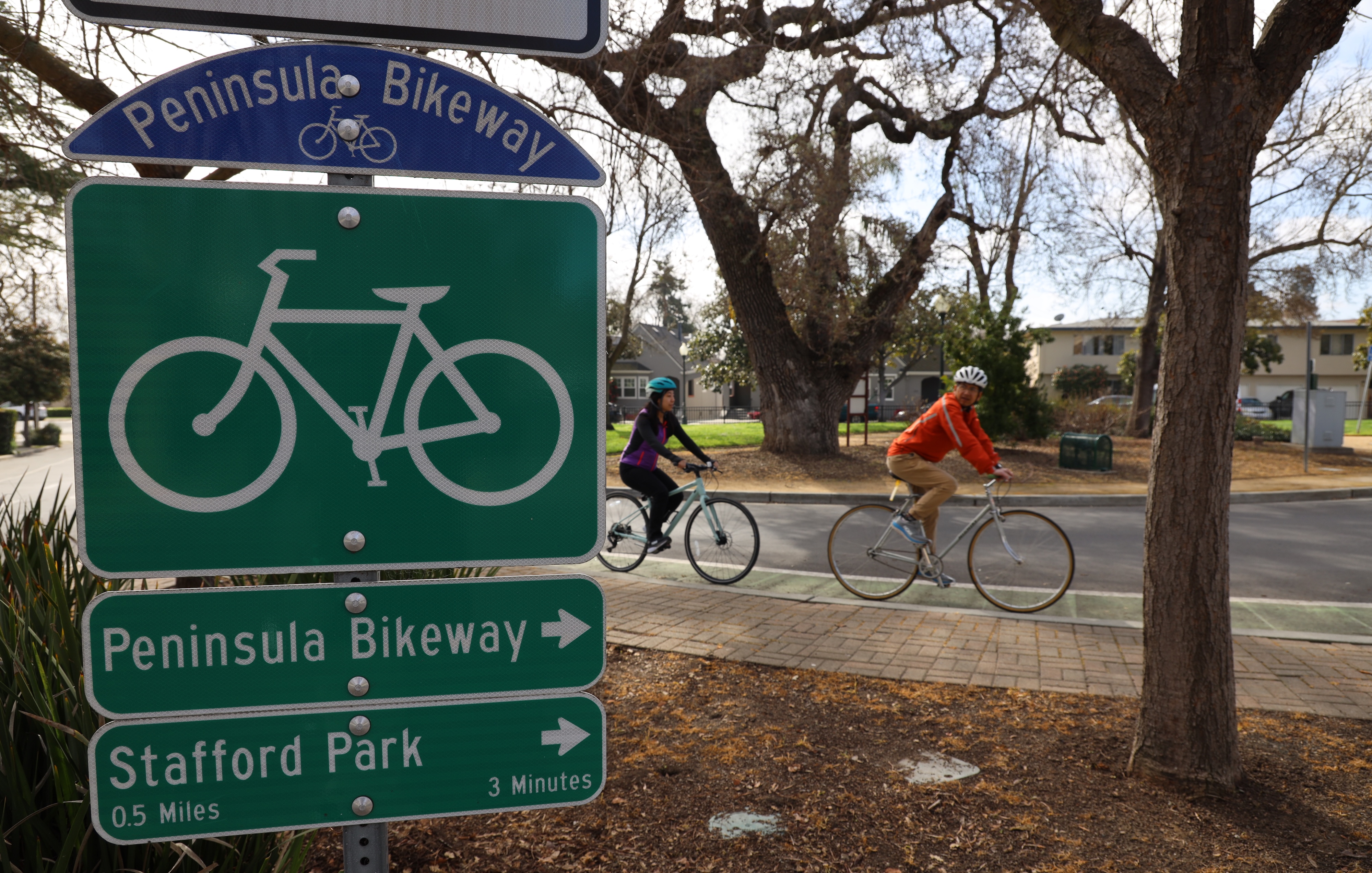 Local Streets Peninsula Bikeway