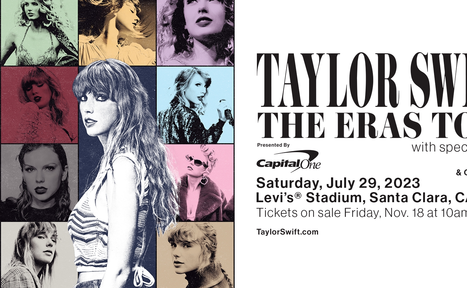 Taylor Swift Eras Tour Poster