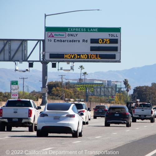 101 Express Lanes Freeway photo