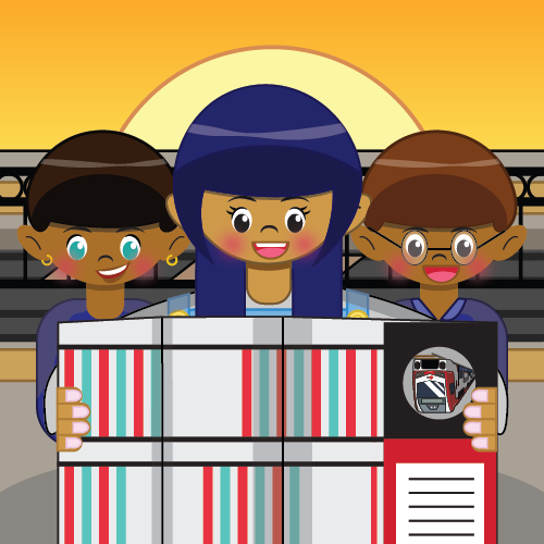 Caltrain Service Change web tile