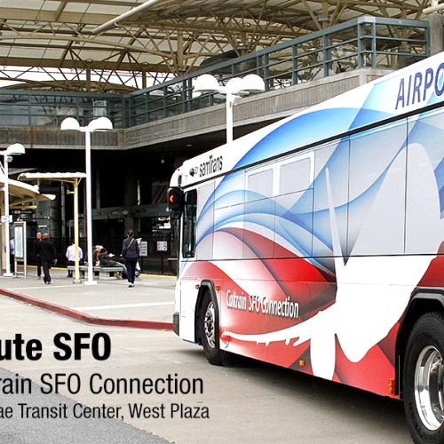 route sfo millbrae west plaza 06 06 2018