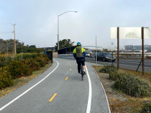 TA bike path funding - SMCTA